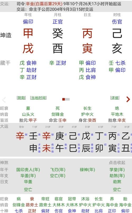 伤官大运遇偏财流年吉凶
,八字算命如何看流年大运吉凶图1