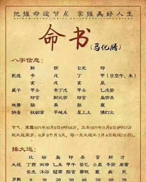 必为巨富八字
,八字里说的小富图2