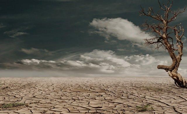 女人梦见通过干涸的河道
,梦见干涸的河有水并且河水奔流图2