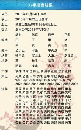 最准的八字排盘软件
,最好的八字排盘软件图1