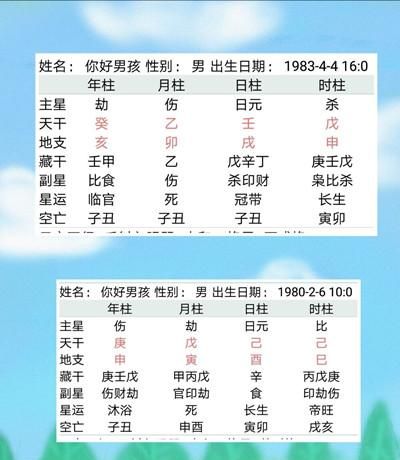 辛巳生于申月八字案例
,请高手为我解一人的生辰八字图3