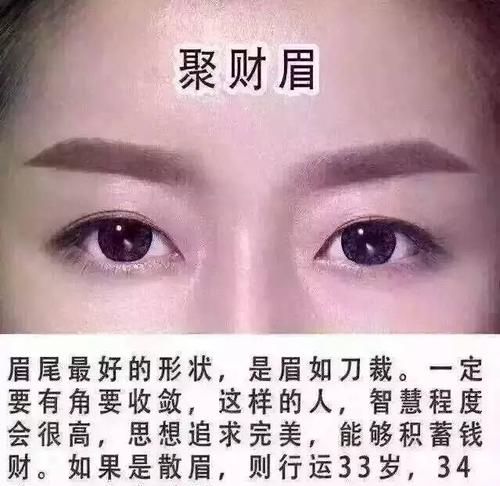 十大富贵眉毛
,面相学眉毛长怎么样财富贵图1