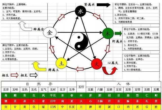 五行代表的含义
,五行是什么意思图3