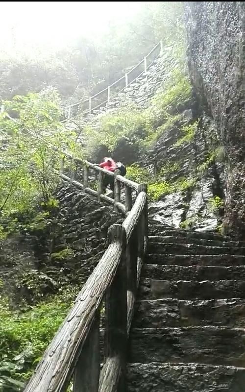 梦见很陡峭的台阶我走下来了
,梦见自己上很陡很高的台阶一步步向上走图1