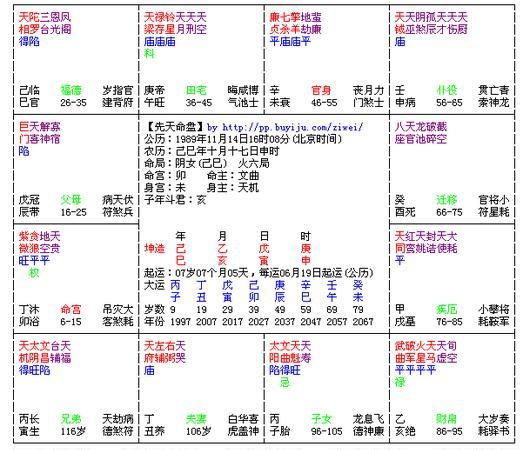 配偶极富的女命紫微斗数
,紫微斗数图1