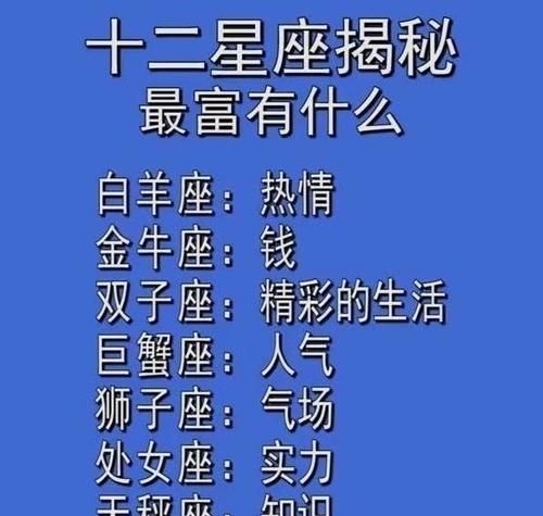 十二星座的最佳配偶是谁
,星座最佳配对排行图8