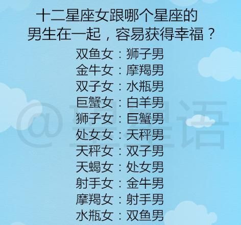 十二星座女把心给了谁
,十二星座女最终会嫁给谁图1