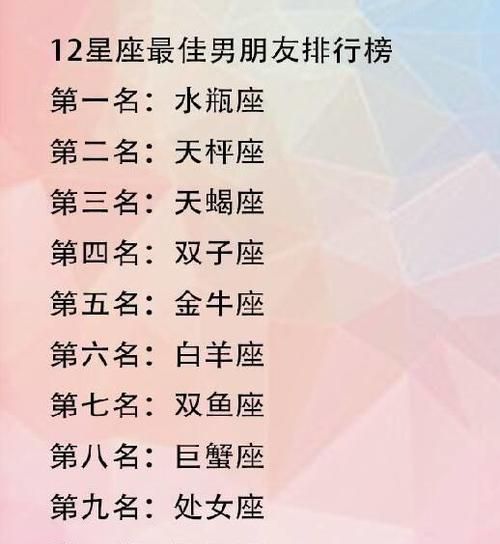 十二星座的老公姓什么
,十二星座最佳老公排行图5