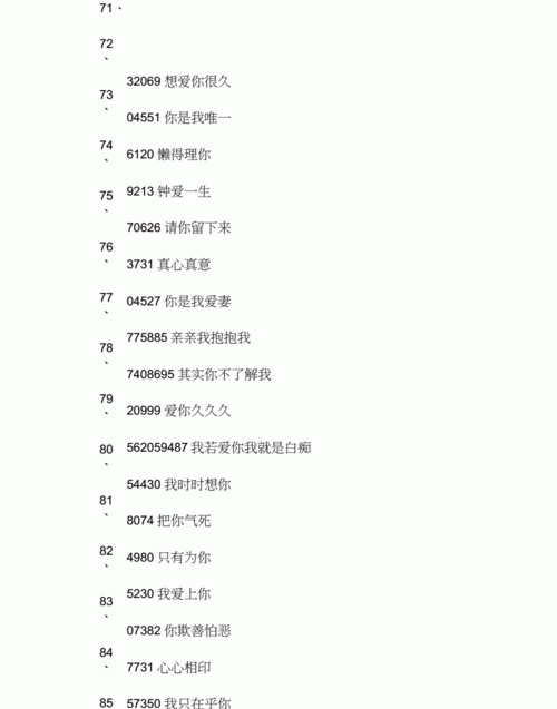 6位数爱情数字组合
,六位吉利数字组合寓意图1