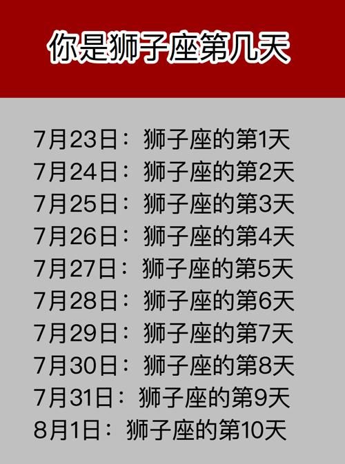 7月25狮子座上升星座是什么
,7月25日狮子座早上6点半上升星座是什么图4