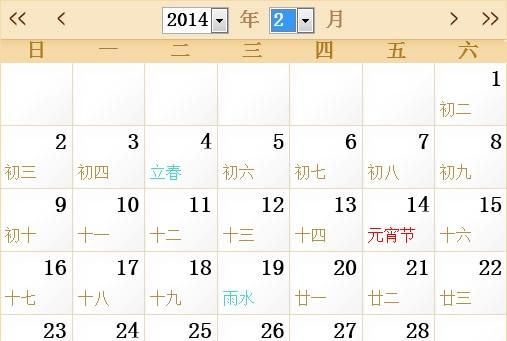 2月4日是阴历多少
,阳历二月四号是农历的几月几日呢图1