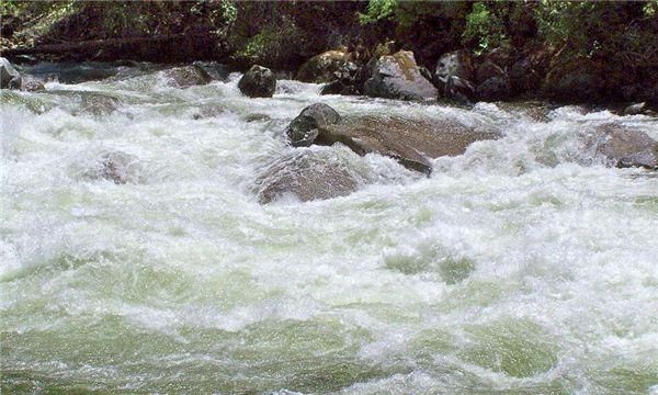 梦见沟里涨好大的水
,梦见大沟涨水水里有很多人抓鱼图1