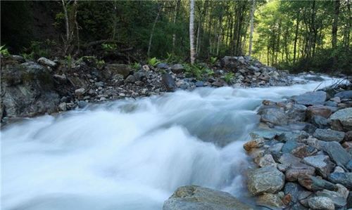 梦见沟渠里的水流得很
,梦见河流湍急图4