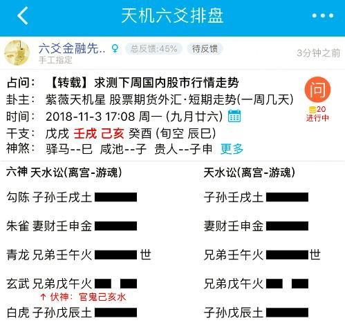 元享纳甲六爻在线排盘益卦,免费六爻在线排盘解卦白米饭图2