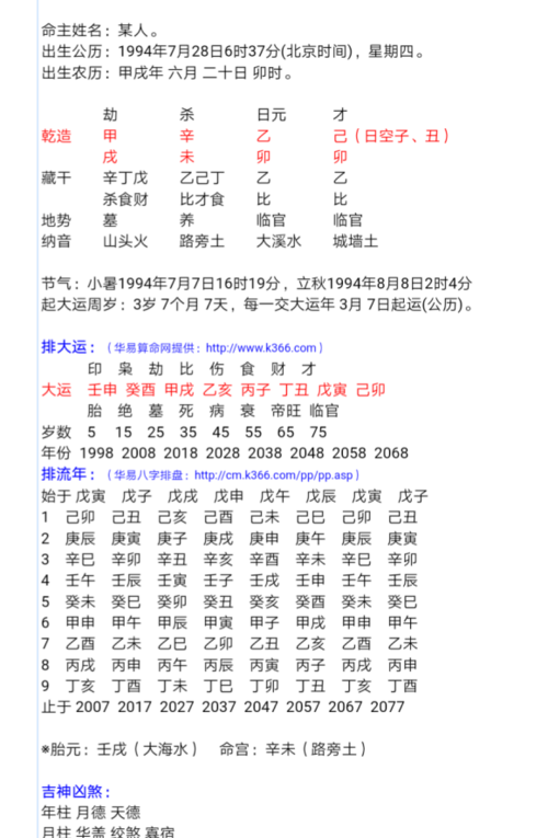 生辰八字算命几斤几两2022,八字算运势图1