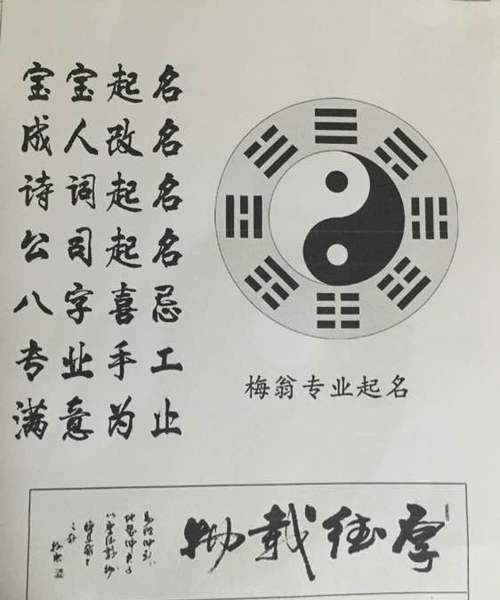 易经取名字大全生辰八字免费定中间字免费取名